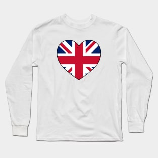 Heart - Great Britain _117 Long Sleeve T-Shirt